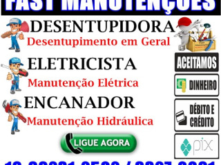 Desentupidora, Eletricista, Encanador No Parque São Quirino Em Campinas 19-3327-0091