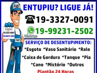 Desentupidora No Vida Nova Em Campinas 19-3327-0091