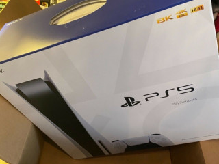 New Playstation 5 Bluray Disc Edition Console Ps5 White Console System