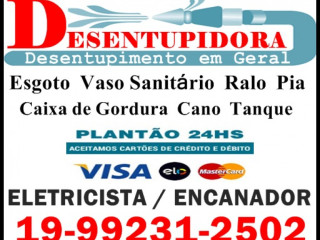 Desentupidora 19-992312502 No Jardim Yeda Em Campinas, Desentupimento De Esgoto